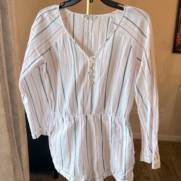 Rebecca Minkoff Beech Cotton Romper - Picture 5 of 10